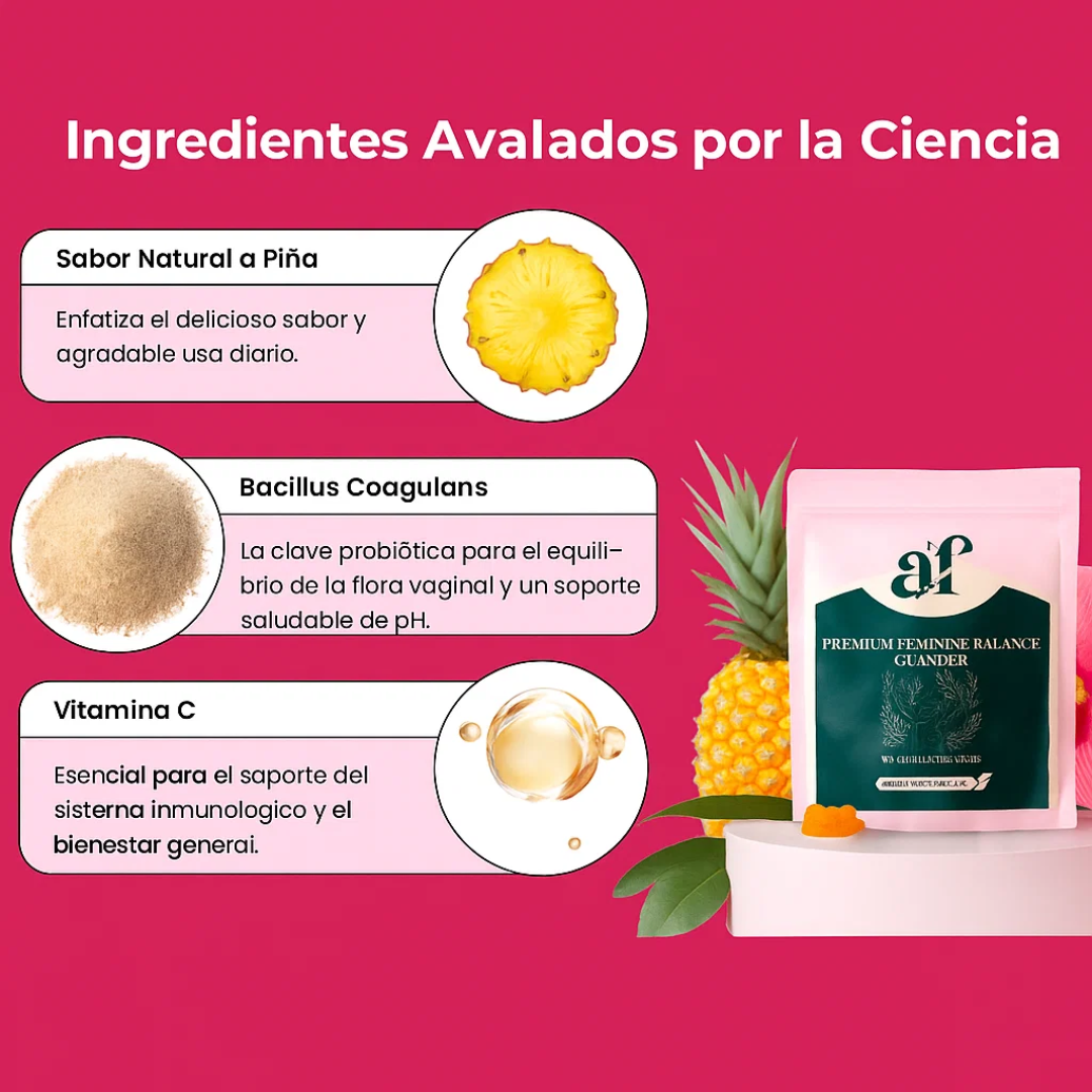 Gomitas AllFemme | Ayudan a regular el ph y el mal olor
