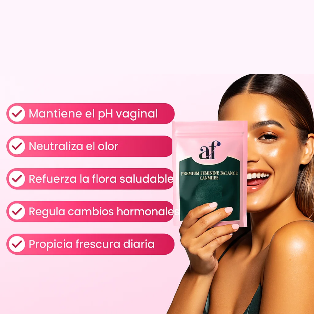 Gomitas AllFemme | Ayudan a regular el ph y el mal olor