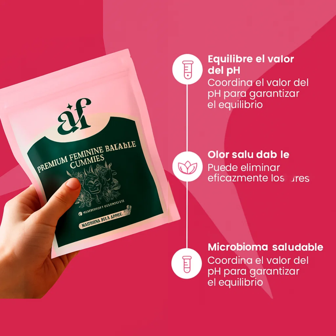 Gomitas AllFemme | Ayudan a regular el ph y el mal olor